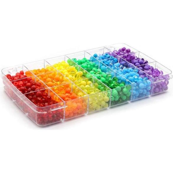 Toymax Pearl 'n Fun - Rainbow colored pearl mix (714203)