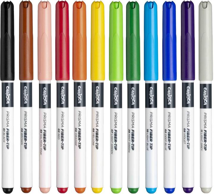 Produktbild Carioca Fasermaler Prisma Plus E-12 (12x)