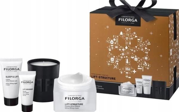 Image du produit Filorga SET (LIFT DESIGNER 7ML + LIFT STRUCTURE 50ML + SLEEP&LIFT 15ML + SCENTED CANDLE) (Kit de soins du visage)
