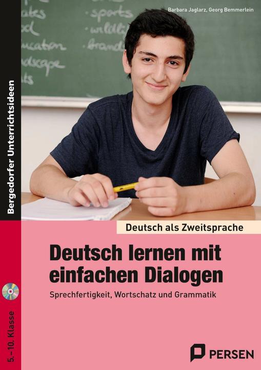 Produktbild Deutsch lernen mit einfachen Dialogen (Deutsch, Barbara Jaglarz, Georg Bemmerlein, 2016)