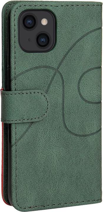 Actual product image Cover-Discount iPhone 15 - Dual colour case cover green (Apple iPhone 15)