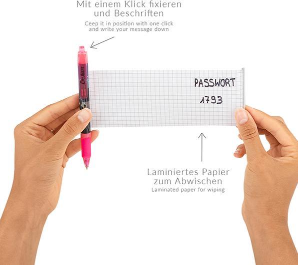Actual product image Sombo CITY AGENTS Secret Notes (1 x)
