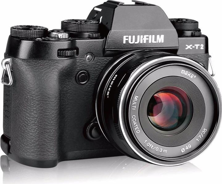 Actual product image Meike 35mm f/1.7 Fuji X (Fujifilm X, APS-C / DX)