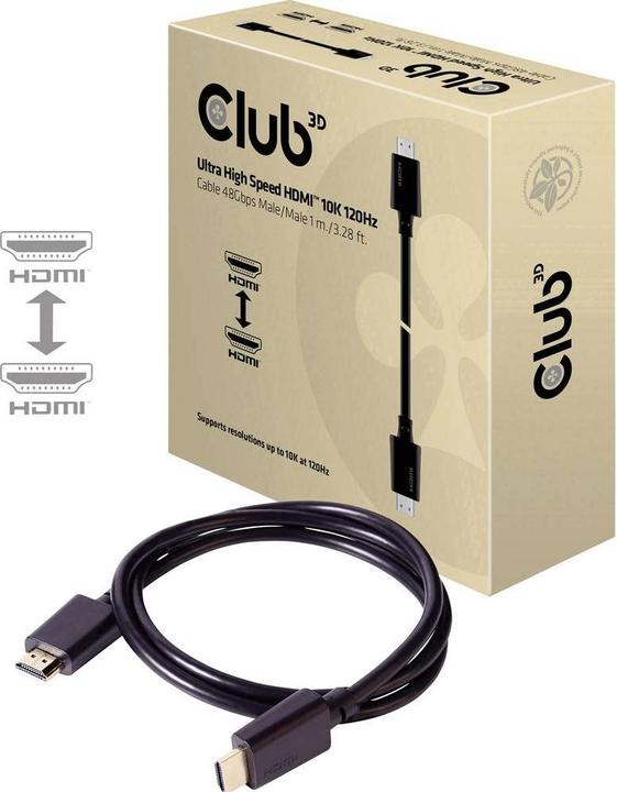 Productafbeelding Club 3D HDMI (Type A) - HDMI (Type A) (1 m, HDMI)