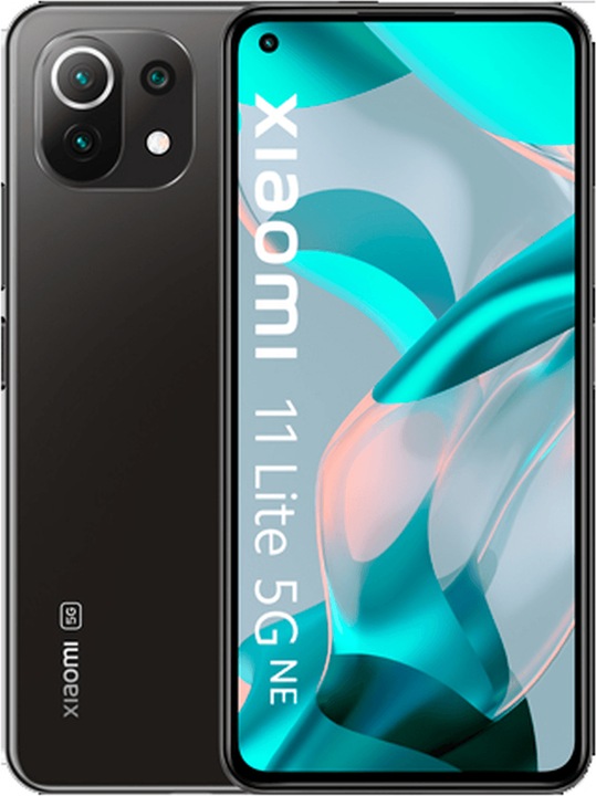 Actual product image Xiaomi 11 Lite 5G NE (128 GB, Truffle Black, 6.55", Dual SIM, 64 Mpx, 5G)
