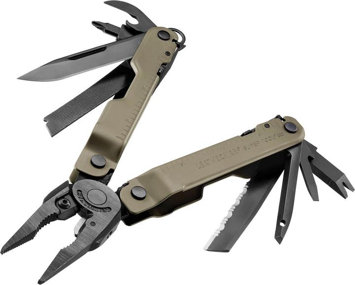 Actual product image Leatherman SuperTool 300M Coyote (15 Functions)