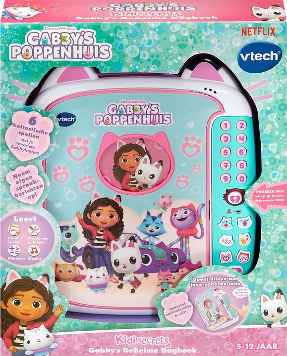 Produktbild VTech Gabbys Puppenhaus – Gabbys geheimes Tagebuch (Niederländisch, 5 - 12 Jahre)