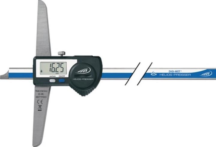 Helios Preisser Pied à coulisse pour mesure de profondeur DIN 862 DIGI-MET IP67 (10 cm)