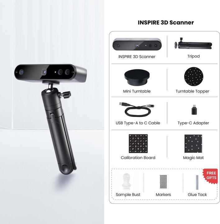 Actual product image Revopoint INSPIRE 3D Scanner