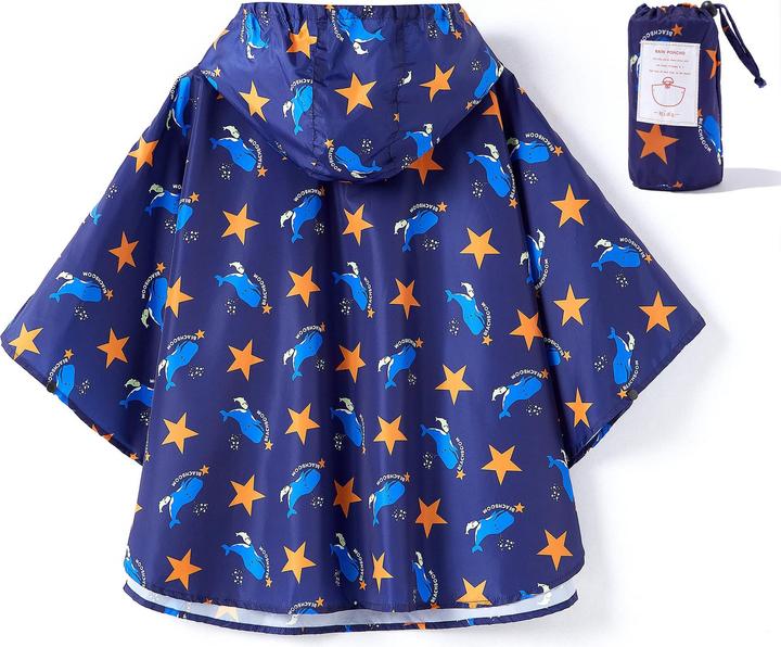 Produktbild Alopini Kinder Regenmantel Regenjacke Regenponcho Regencape