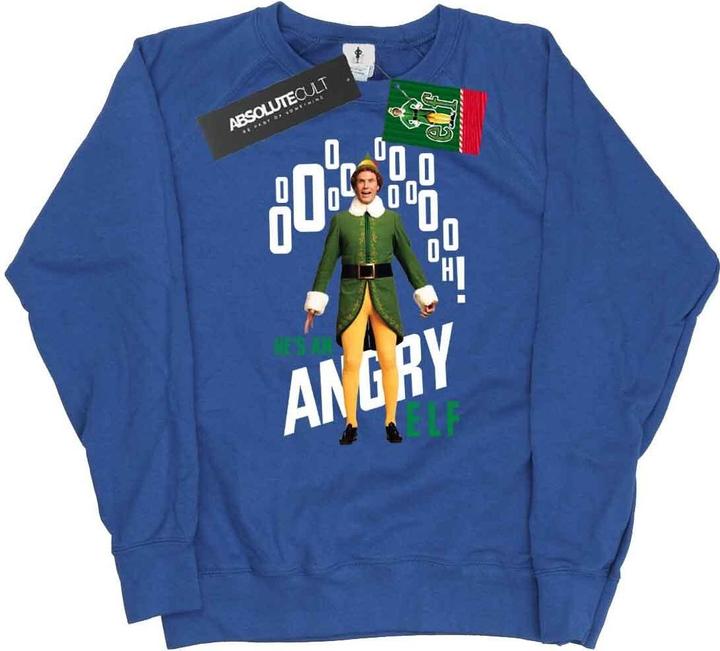 Actual product image Elf Womens/Ladies Angry Sweatshirt (S)