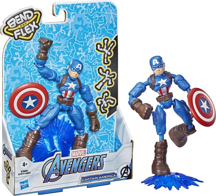 Image du produit Hasbro Avengers Bend and Flex ass.