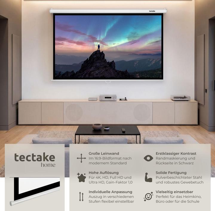 Immagine prodotto tectake Cinema (72", 16:9)