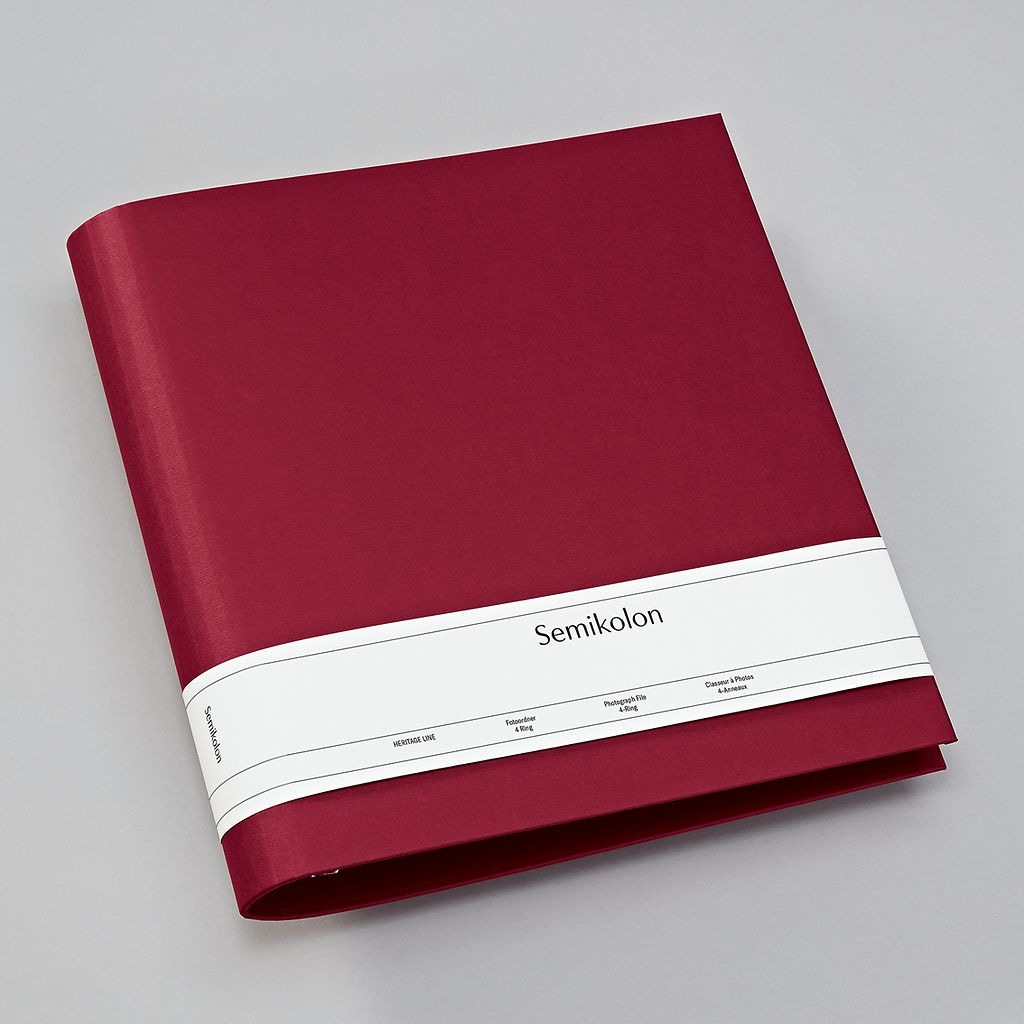 Semikolon, Fotoalbum, 4 Ring