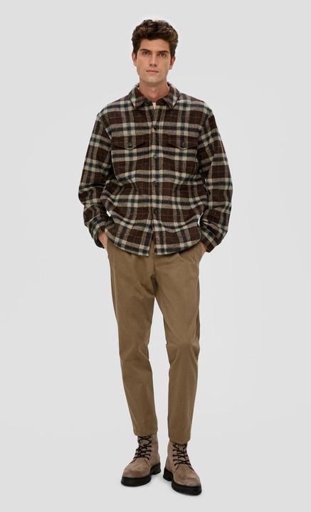 Actual product image s.Oliver Outdoor-Jacke Hemdjacke mit Teddyfutter (M)