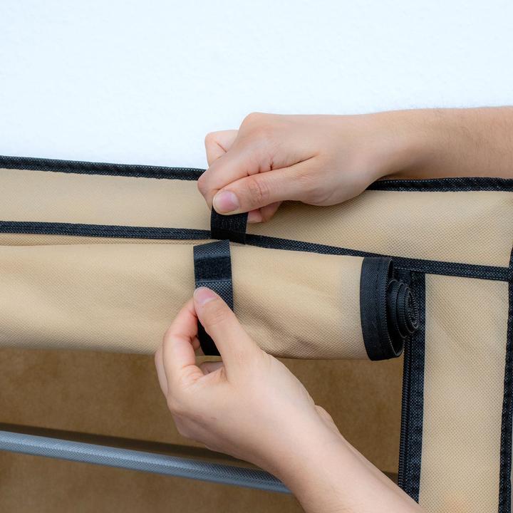 Actual product image Intirilife Faltbarer Stoffschrank (58.28 x 28 x 170 cm)