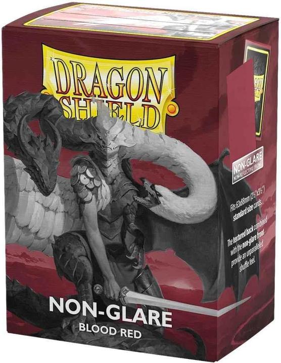 Dragon Shield DS100 Matte NonGlare - Blood Red