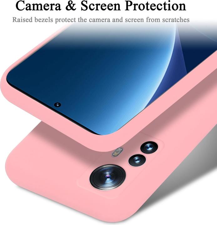 Produktbild Cadorabo TPU Liquid Silicone Case Hülle für Xiaomi 12 PRO (Realme 12 Pro+)