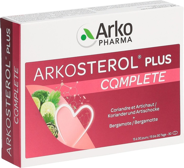 Immagine prodotto Arkopharma Arkosterol Plus Complete Tabletten (30 Pezzo/i, Pillole, 48 g)