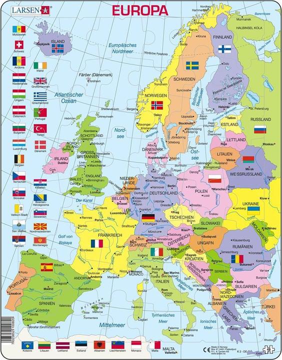 Produktbild Larsen Europa (48 Teile)