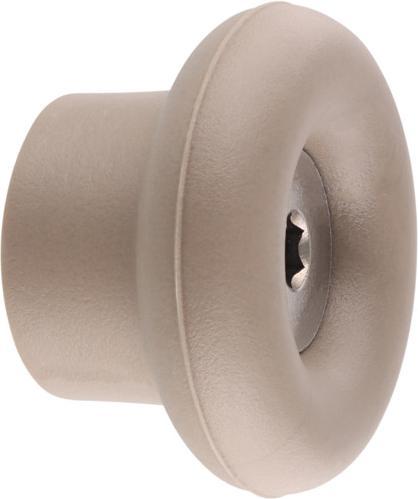 Wagner System design yourself coat hook DOT GH 0221 with 1 hook taupe, 1 pc.