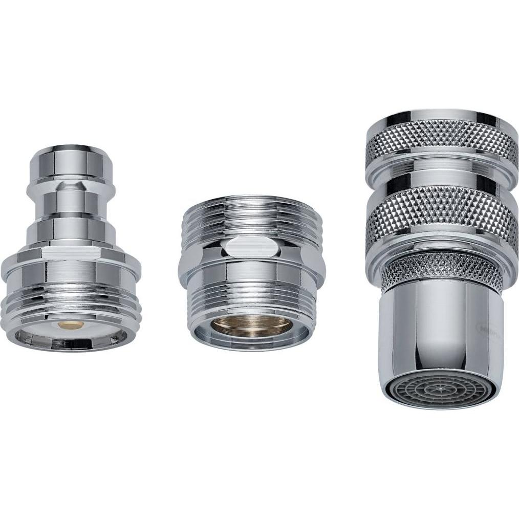 Neomatic Set per lavatrice ottone cromato, Accessori per asciugatrici