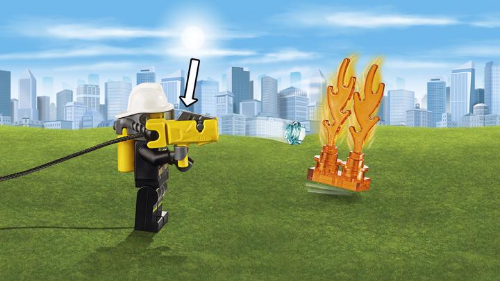 Actual product image LEGO Fire Utility Truck (60111, LEGO City)