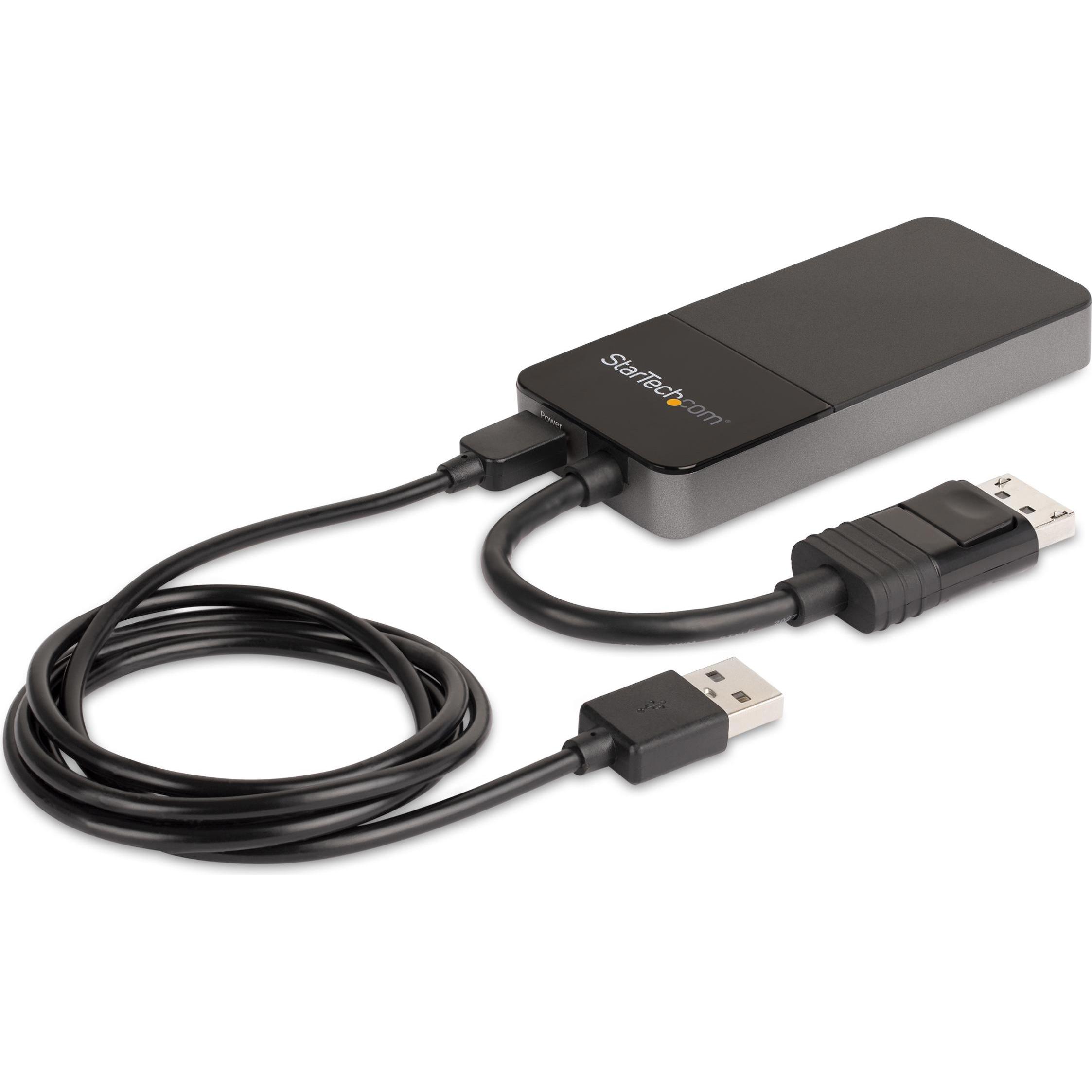 Thumbnail - StarTech DisplayPort 3 Port Hub (USB-A, 3 Ports), Dockingstation + USB Hub