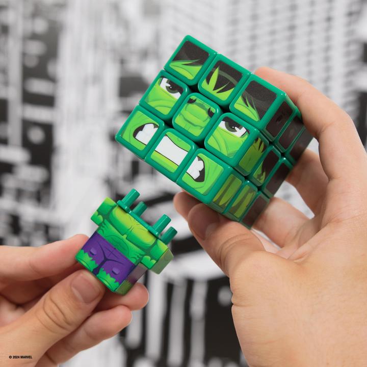 Productafbeelding Spin Master Rubik's - Cubers 3x3 - Hulk (3 x 3)