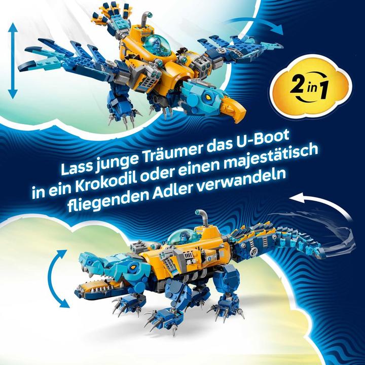 Produktbild LEGO Krokodil-U-Boot (71512, LEGO Dreamzzz)