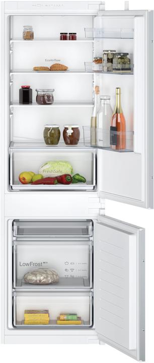 Actual product image Neff N 30, built-in fridge-freezer with bottom freezer compartment, 177.2 x 54.1 cm, drag hinge, KI586 (267 l)