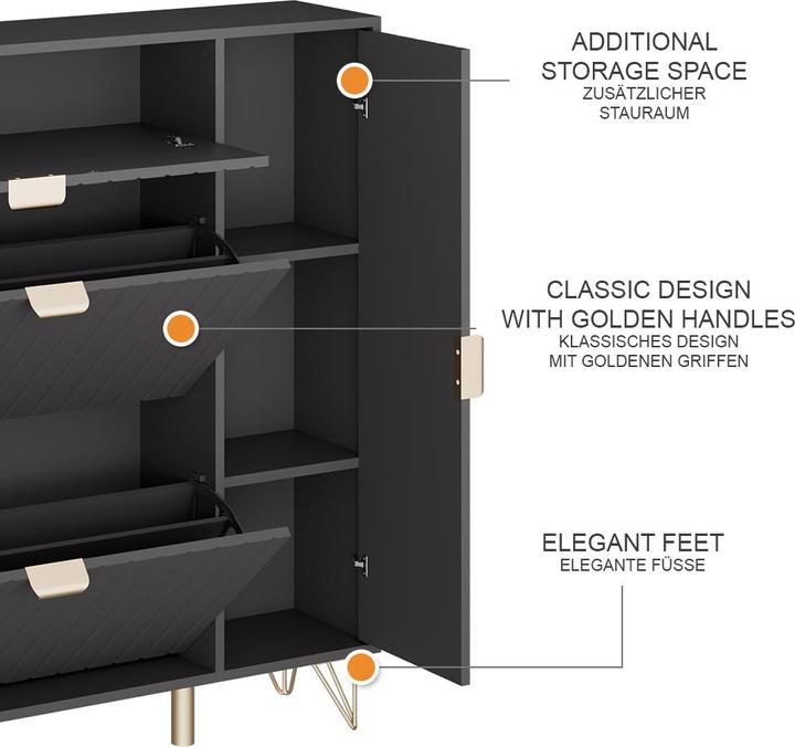 Produktbild Vicco Helge (108 x 23.50 x 107.50 cm)