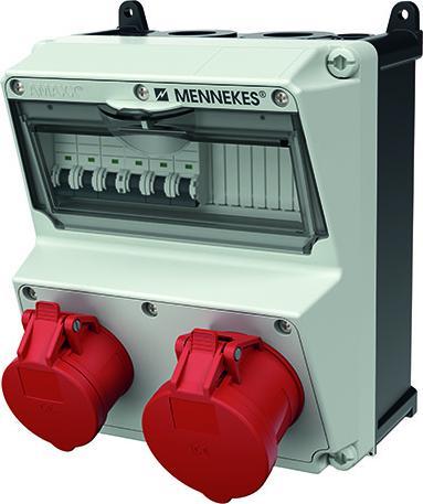 Actual product image Mennekes MEN 920021 Socket outlet combination AMAXX (1 x, Type 25)