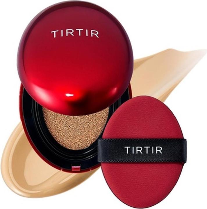 Actual product image TirTir Mask Fit Red Cushion Foundation Full Coverage Weightless Skin Fit