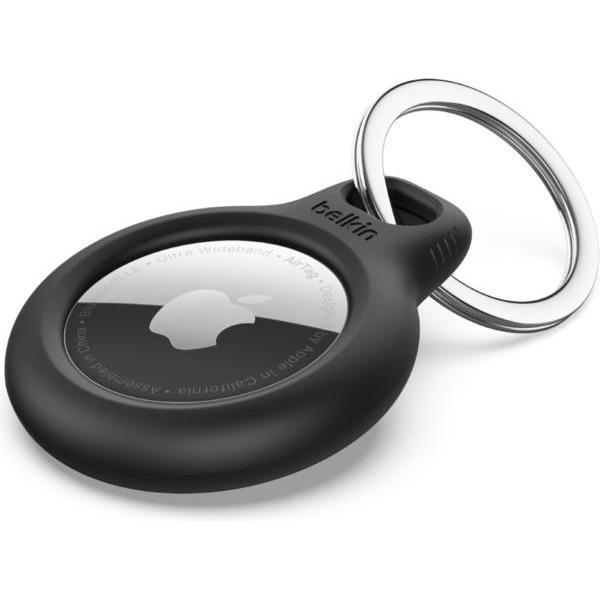 Thumbnail - Belkin AirTag Schlüsselanhänger 4er Set, Tracker Zubehör, Schwarz