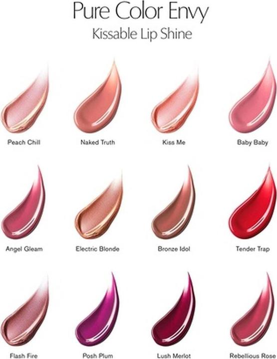 Actual product image Estée Lauder Estee Lauder Pure Color Envy Kissable Lip Shine Lip Gloss 0.20oz 5.8ml Brazen Shine (Brazen Shine)