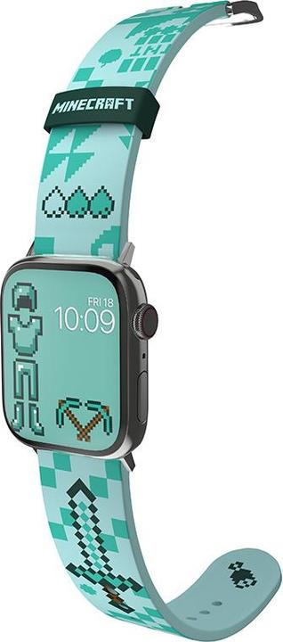 Actual product image Moby Fox Minecraft bracelet pour smartwatch Iconic (Silicone)