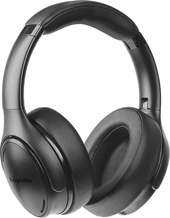 Produktbild Krüger&Matz Kruger&Matz F3A kabellose Over-Ear-Kopfhörer mit ANC (ANC, 30 h, Kabelgebunden, Kabellos)