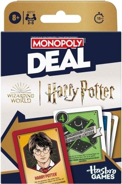 Productafbeelding Hasbro Monopoly Deal Harry Potter (SE/FI)