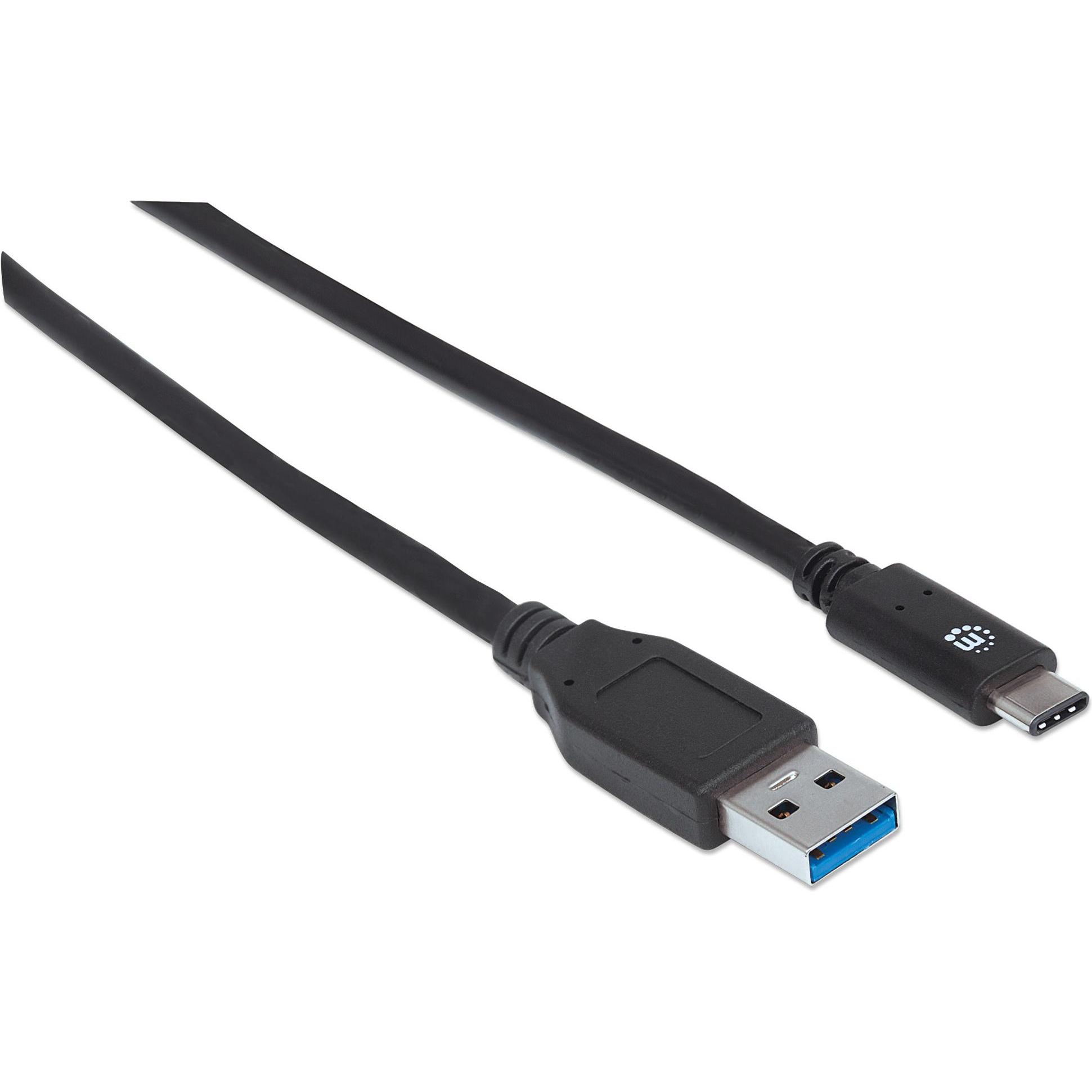 Manhattan USB 3.1 Gen2 (1 m, USB 3.1), USB Kabel
