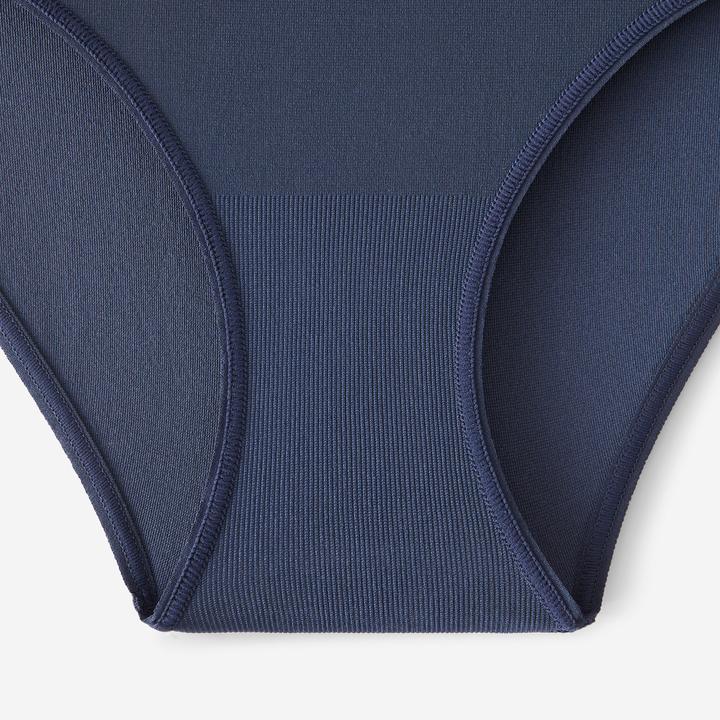 Image du produit Kalenji Lot de 3 culottes sans coutures Femme, Violet/Blanc/Bleu (XS)