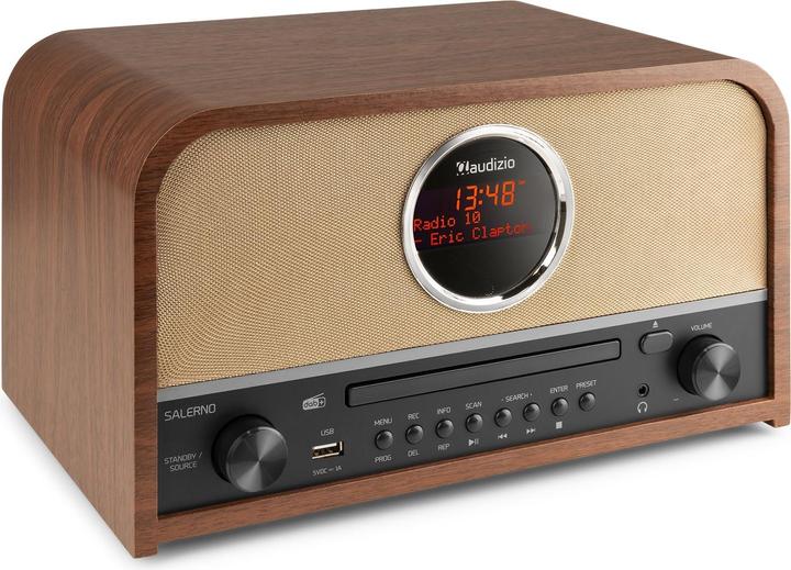 Audizio Radio/CD-Player (DAB+, FM, Bluetooth)