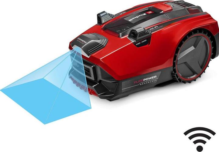 Productafbeelding Einhell Mähroboter FREELEXO CAM PLUS 600 (600 m², Zonder grensdraad)