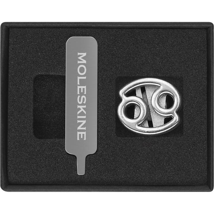 Thumbnail - Moleskine, Heft + Block, Pins Cancer Silver