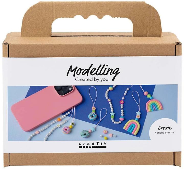 Produktbild Creativ Company Mini Craft Kit Modelling - Mobile charm - assorted colours (977850)