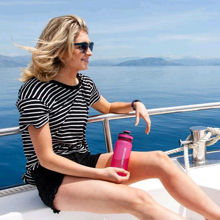 Actual product image Lifeventure Tritan Bottle, Pink (0.65 l)