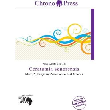 Ceratomia sonorensis, Fachbücher von Pollux Évariste Kjeld
