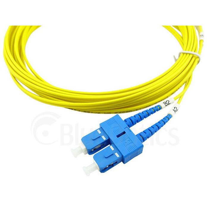 Thumbnail - BlueOptics Cisco CAB-SMF-ST-SC-2 kompatibles ST-SC Singlemode Patchkabel 2 Meter (2 m), Netzwerkkabel