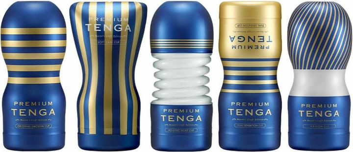 Produktbild Tenga Premium Cup Series (Original Vacuum + Soft Case + Rolling Head + Dual Sensation + Air Flow)