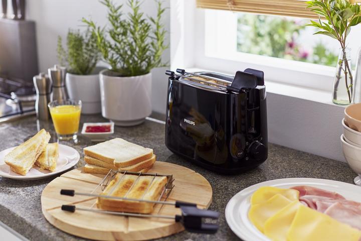 Image du produit Philips Daily Collection HD2583/90 toaster 2 slice(s) Black